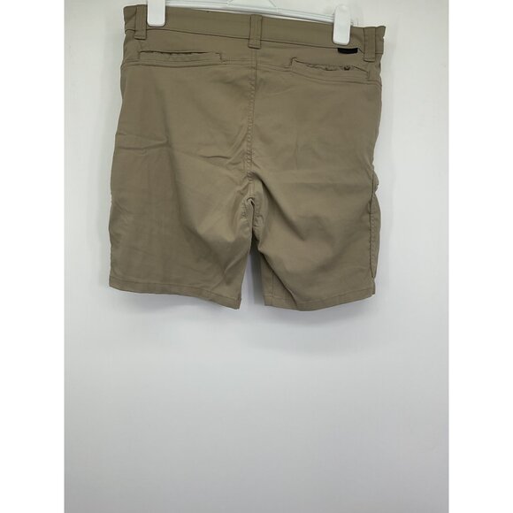 Wrangler Mens All Terrain Gear Khaki Cargo Shorts Size 34 - Picture 2 of 7